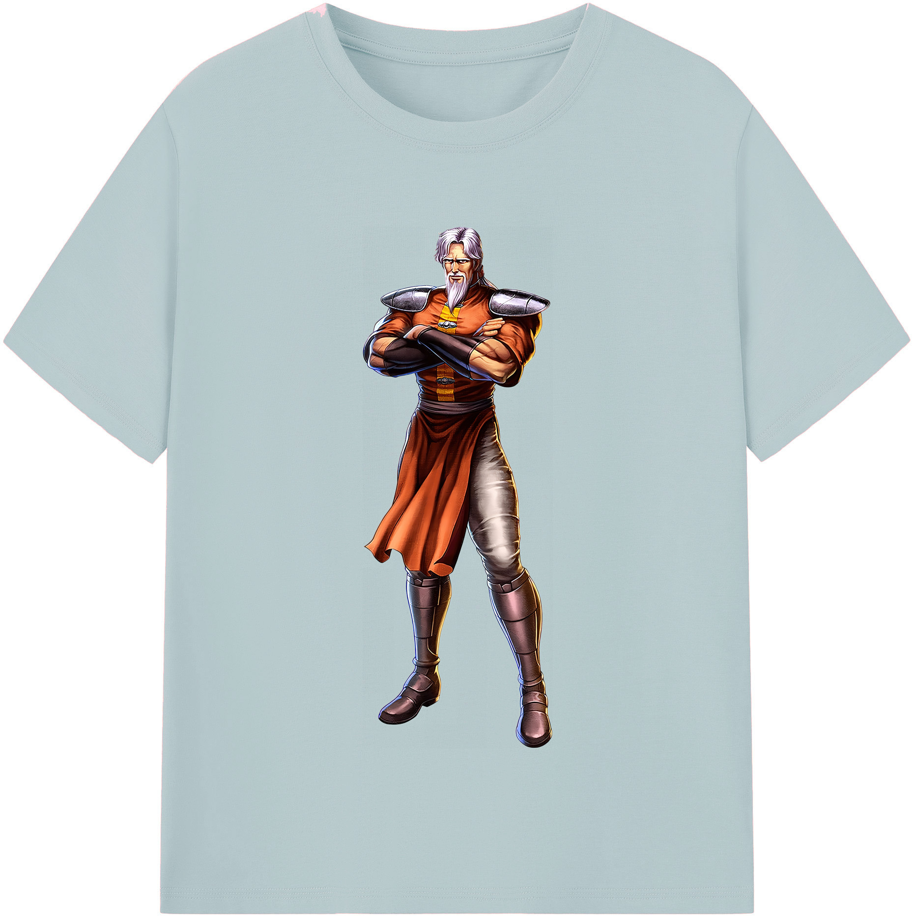 （画像用） 北斗の拳 Fist of the North Star 綿100％半袖Tシャツ（フロントプリント）